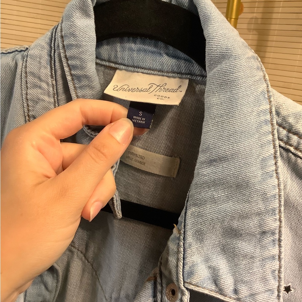 Universal Thread Light Blue Denim Jacket - Picture 3 of 3
